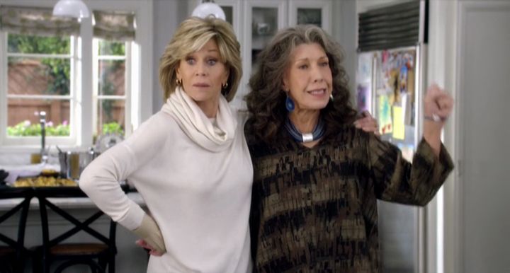 Грейс и Фрэнки 2 сезон 13 серия Грейс и Фрэнки 2 сезон 13 серия