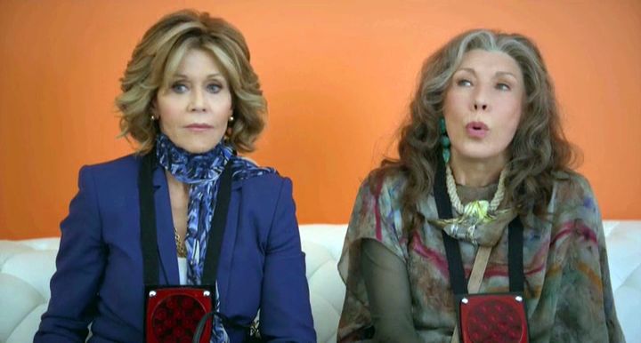 Грейс и Фрэнки 3 сезон 2 серия Грейс и Фрэнки 3 сезон 2 серия