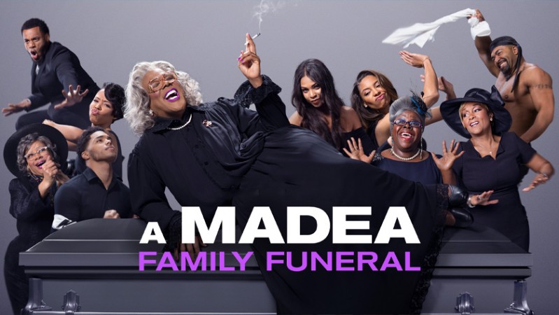 Мэдея на похоронах