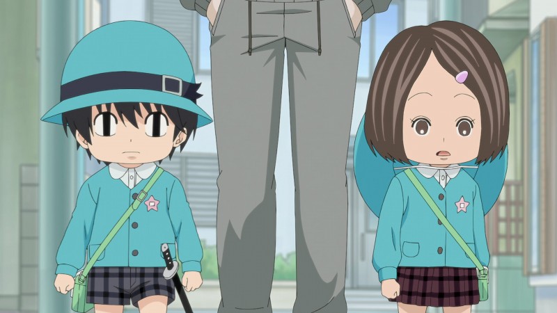 Котаро живёт один 7 серия