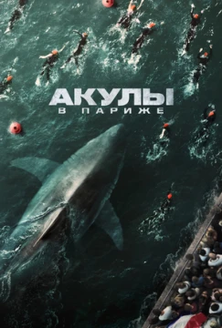 Акулы в Париже постер
